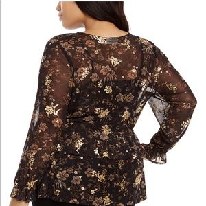 Style & Co plus sz floral print top by Macys